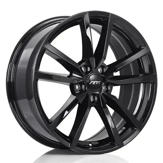 Replica 75 17x7.5 ET45 57.1 Gloss Black / Pirelli Ice Zero