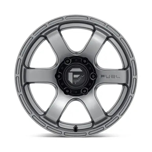 Fuel D767 RUSH 18X9.0 5x127 ET1 CB71.5mm Matte Gun Metal