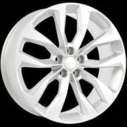 ART One 17x7 5x114.3 + 45 64.1 Silver / Michelin X ICE SNOW