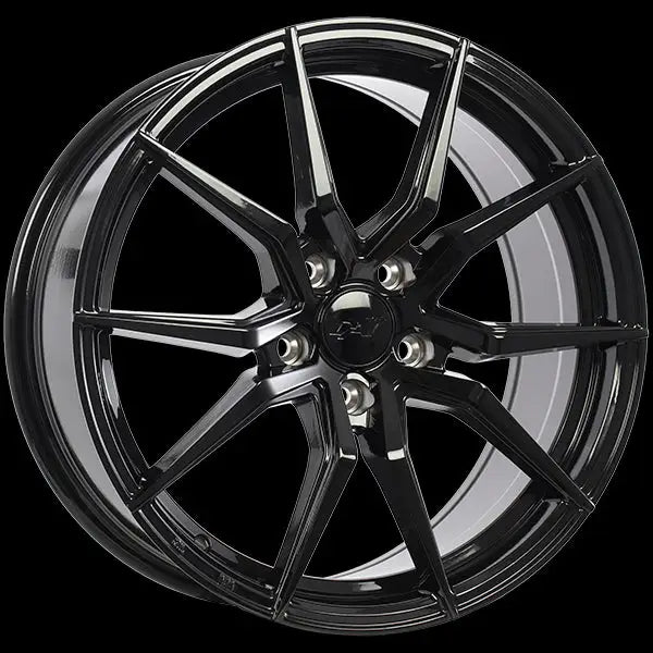 Dai Conceptor 17x7 ET45 64.1 Gloss Black / Michelin X ICE