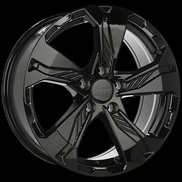 Dai R298 17x7.5 5x114.3 + 35 64.1 Gloss Black / Michelin X