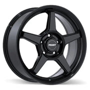 Fast Flair 16x6.5 ET40 60.1 Black / Michelin X Ice Snow