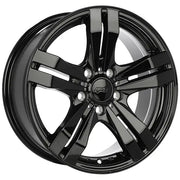 Alloy Target 17x7.5 ET42 67.1 Gloss Black / Michelin X Ice