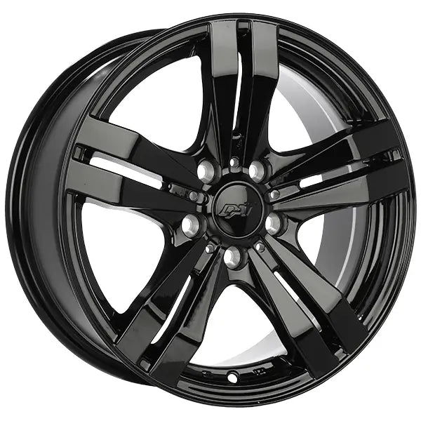 Alloy Target 17x7.5 ET42 67.1 Gloss Black / Michelin X Ice