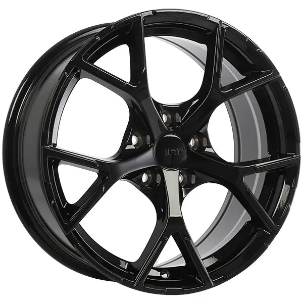 ART R319 18x8.5 ET35 66.5 Gloss Black / Michelin X Ice Snow