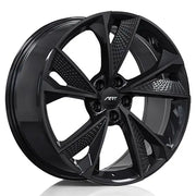 ART R231 20X9 5X112 + 25 66.5 Gloss Black / Michelin X ICE