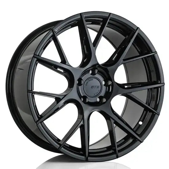 GTS G510 20X9 5X112 + 32 66.6 Gloss Black / Michelin X ICE