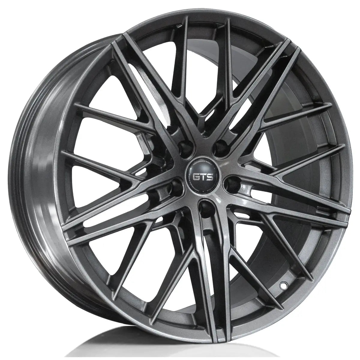 GTS G512 20X9 5X112 + 25 66.6 Titanium / Michelin X ICE