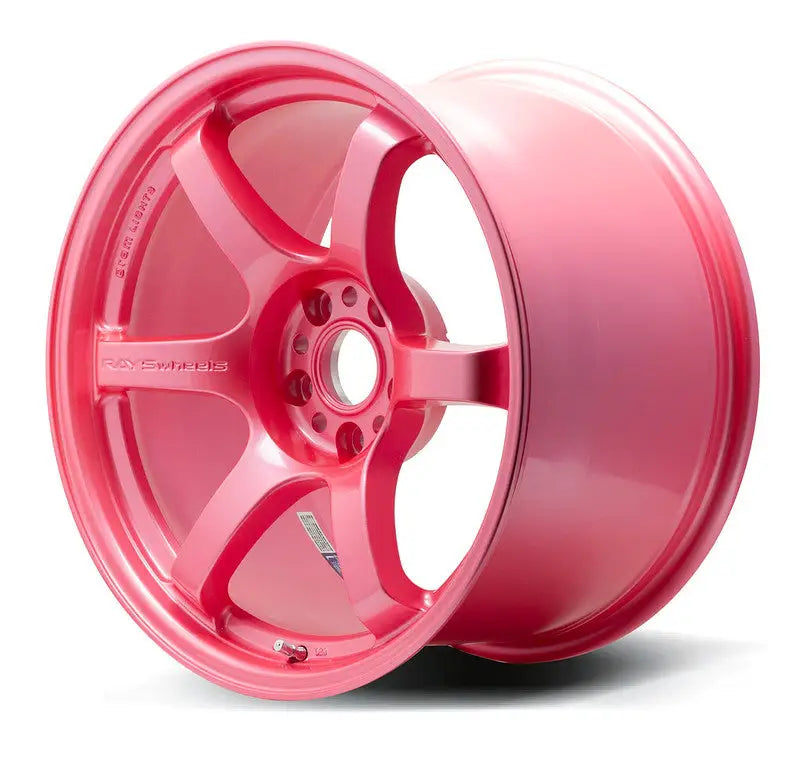 Rays Gram Lights 57DR 18x10.5 5x114.3mm ET12 CB73.1mm Sakura Pink