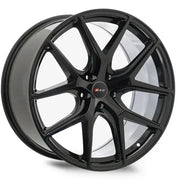 RAC G508 18x8 5x120 +42 72.6 Gloss Black / Michelin X-ICE