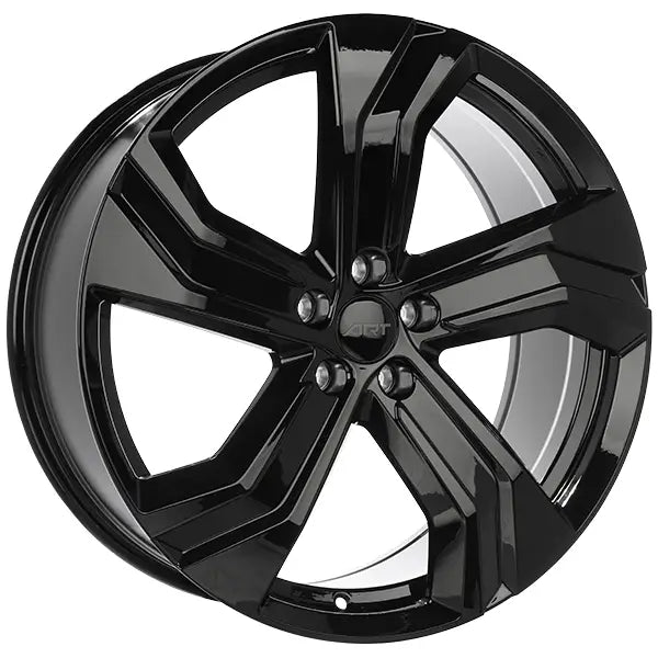 ART R236 18x8 5x108 + 45 63.4 Gloss black / Michelin X Ice
