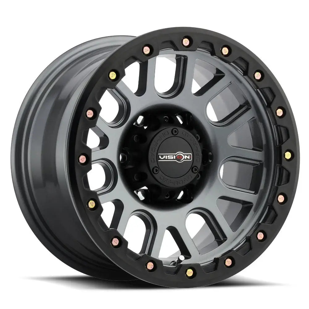 Vision Wheels 111 NEMESIS 17X9 5x127 CB71.5 ET-12 Gunmetal