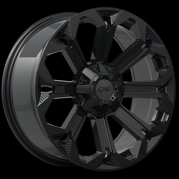 DAI Wheels ABYSS 20x9.0 6x139.7 ET20 CB108.1 Gloss Black