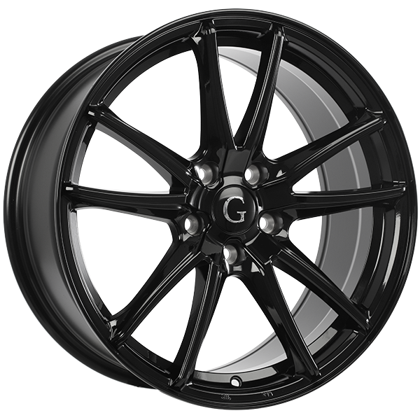 Ghost Wheels GHOST 15x6.5 5x114.3 ET40 CB67.1 Gloss Black | TOTO Tire