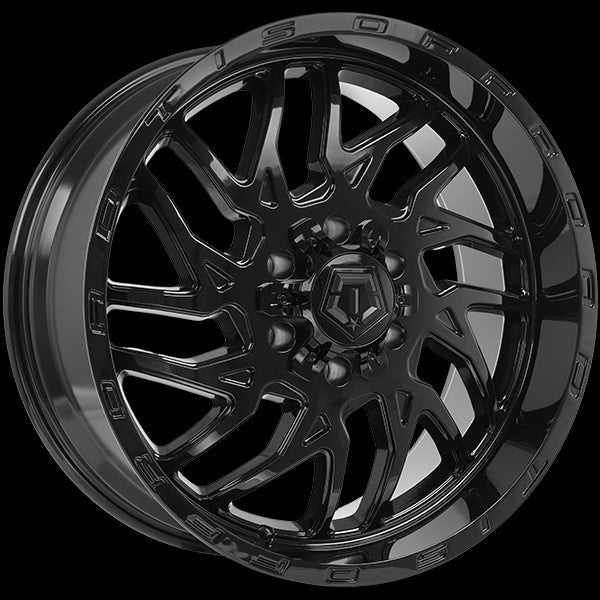 TIS Wheels 544 20x9.0 6x135/6x139.7mm ET17 CB106.1mm Gloss Black