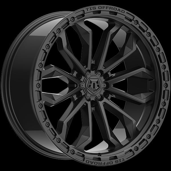 TIS Wheels 556 20x9.0 6x139.7 ET18 CB106.2 Satin Black