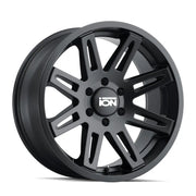 ION 142 MATTE BLACK 17x9 5x127 -12MM 78.1MM