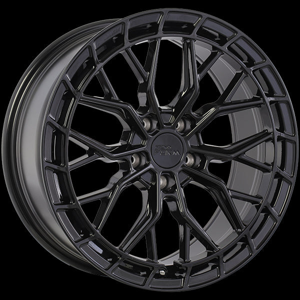 720 Form FF19 18x8.0 5x112mm ET35 CB66.6mm Gloss Black | TOTO Tire