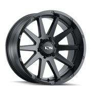 ION 143 MATTE BLACK 18x9 8x165.1 18MM 125.2MM