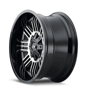 ION 144 SATIN BLACK MACHINED 20x10 6x135/6x139.7 -19MM 106MM
