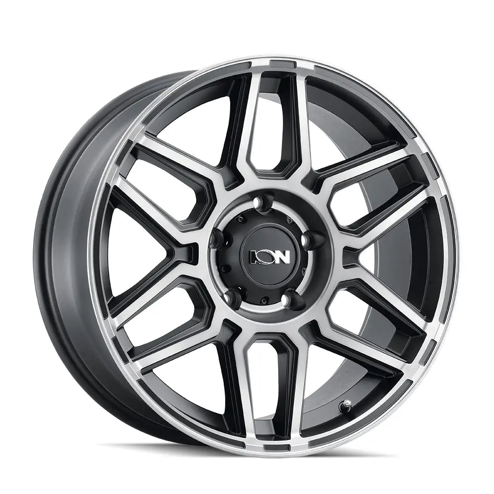ION 146 MATTE BLACK MACHINED WITH DARK 20x9 5x150 18MM 110MM