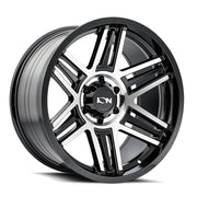 ION 147 GLOSS BLACK MACHINED 17x9 6x135 0MM 87MM