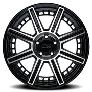 ION 149 GLOSS BLACK MACHINED 20x10 6x135 -24MM 87.1MM