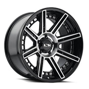 ION 149 GLOSS BLACK MACHINED 20x10 6x135 -24MM 87.1MM