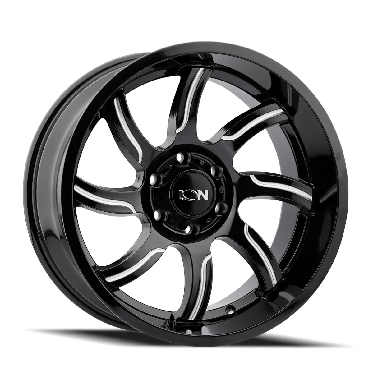 ION 151 GLOSS BLACK MILLED 20x9 5x150 18MM 110MM