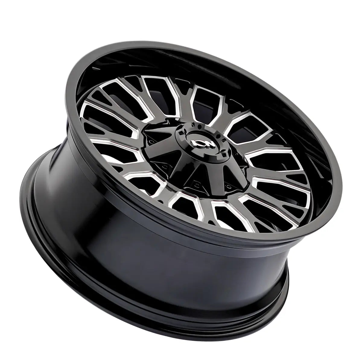 ION 152 GLOSS BLACK MILLED 20x9 8x180 0MM 124.1MM