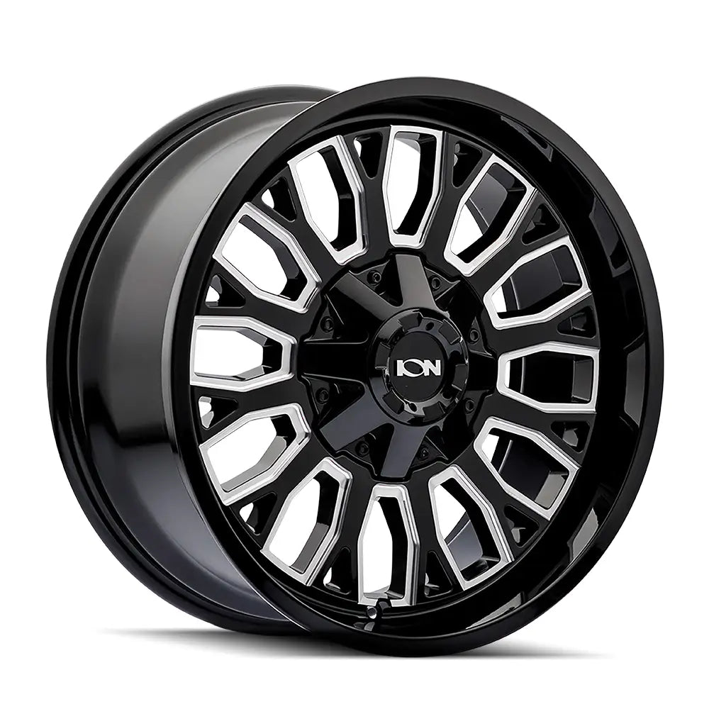 ION 152 GLOSS BLACK MILLED 20x9 8x165.1 0MM 125.2MM