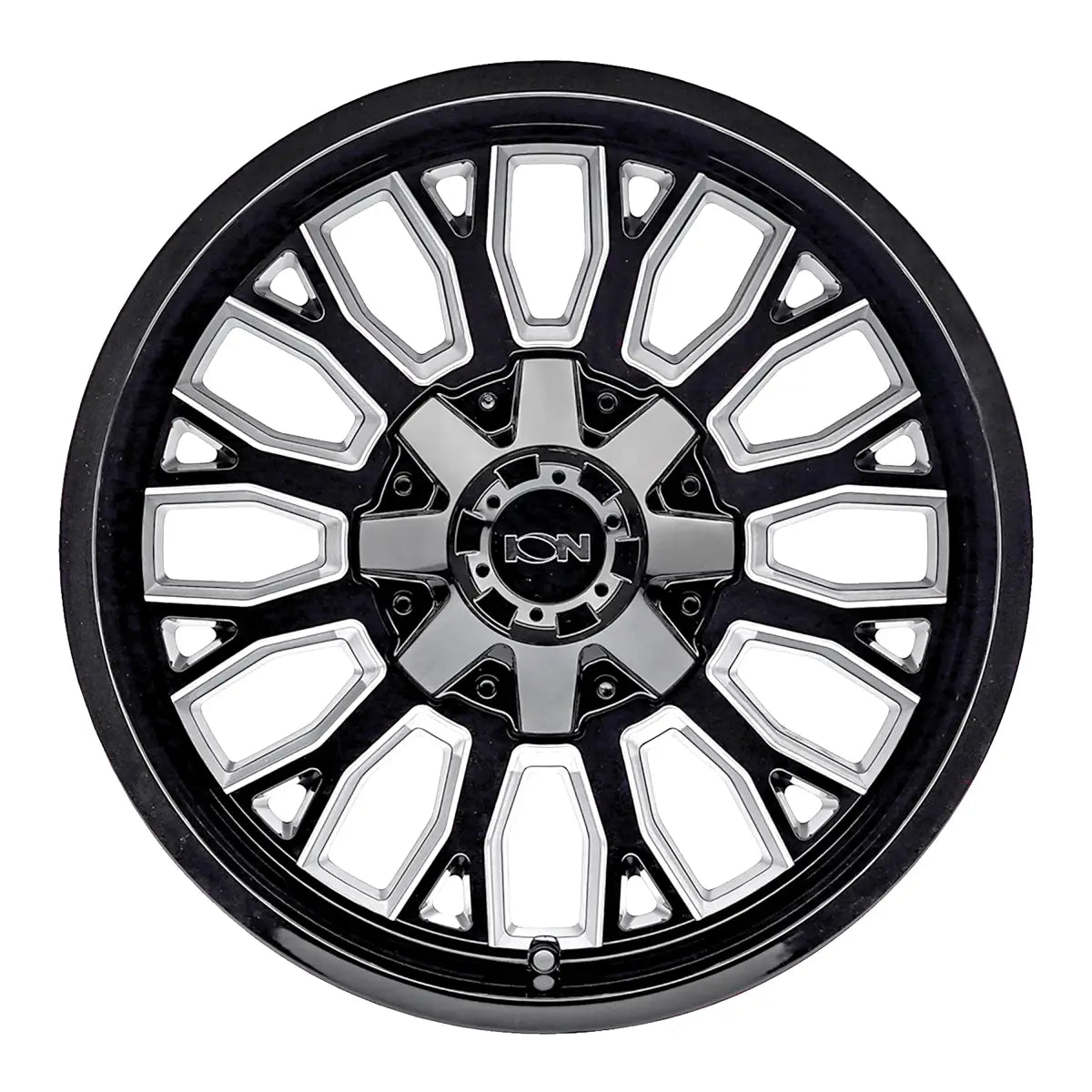 ION 152 GLOSS BLACK MILLED 20x9 8x165.1 0MM 125.2MM