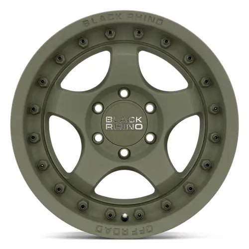 Black Rhino BANTAM 16X8.0 5x127 ET-10 CB71.5mm Olive Drab