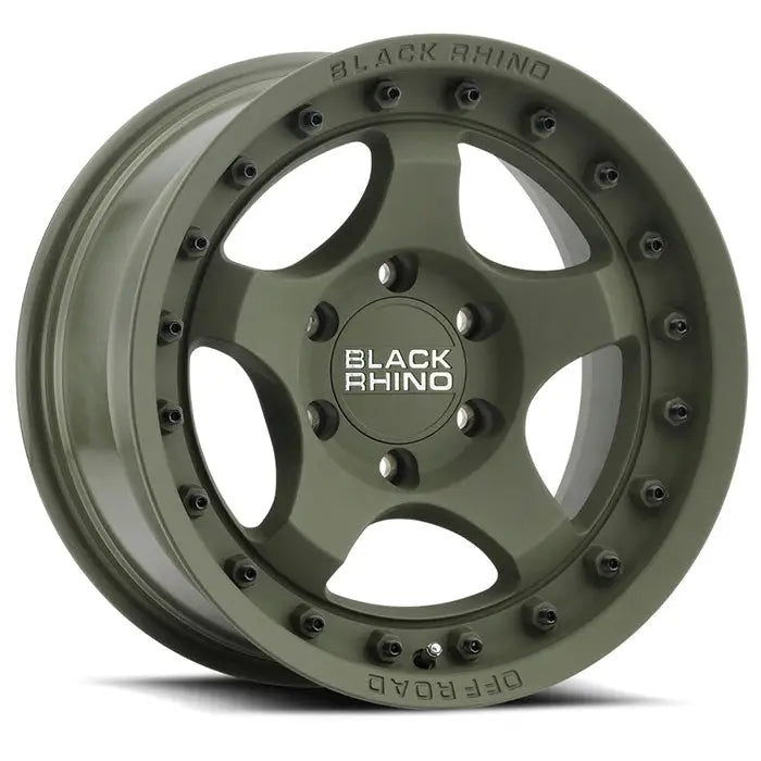 Black Rhino BANTAM 16X8.0 5x127 ET-10 CB71.5mm Olive Drab