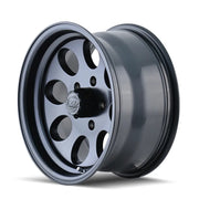 ION 171 MATTE BLACK 18x9 8x165.1 0MM 130.8MM