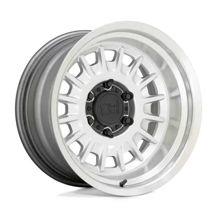 Black Rhino ALISO 17X8.0 6x139.7 ET0 CB106.1mm Gloss Silver