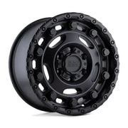 Black Rhino GLACIER 17X8.0 5x160 ET45 CB65.07mm Matte Black