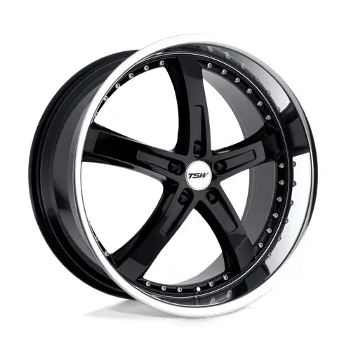 TSW JARAMA 17x8.0 5x114.3mm ET40 CB76.1mm Gloss Black W/