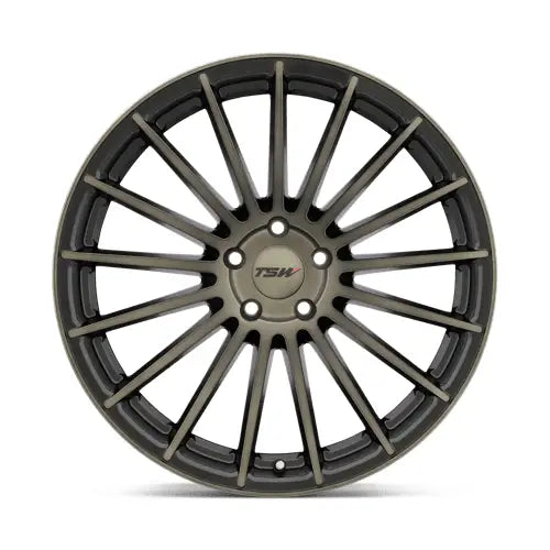 TSW LUCO 17X8.0 5x108 ET40 CB72.1mm Matte Black W/ Machine
