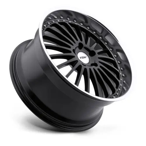 TSW SILVERSTONE 17X8.0 5x110 ET40 CB72.1mm Gloss Black W/