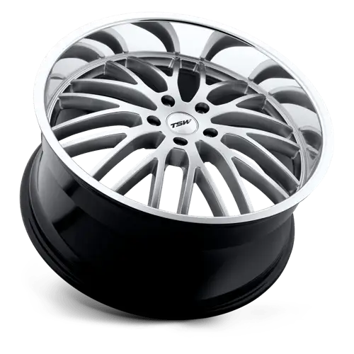 TSW SNETTERTON 17X8.0 5x120 ET20 CB76.1mm Hyper Silver W/