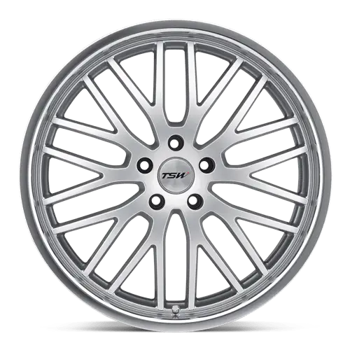 TSW SNETTERTON 17X8.0 5x120 ET20 CB76.1mm Hyper Silver W/