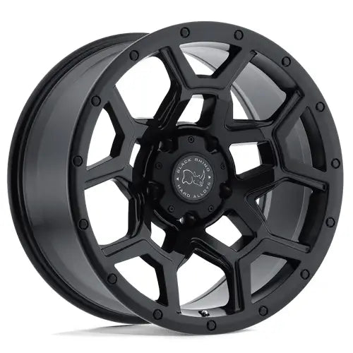 Black Rhino OVERLAND 17X8.0 5x127 ET30 CB71.5mm Matte Black