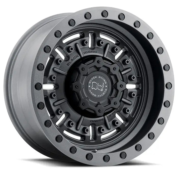 Black Rhino ABRAMS 17X8.5 6x139.7 ET-18 CB112.1mm Textured