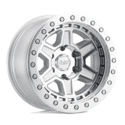 Black Rhino RENO 17x8.5 5x127mm ET-38 CB71.5mm Silver W/
