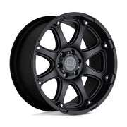 Black Rhino GLAMIS 17X9.0 5x127 ET-12 CB78.1mm Matte Black