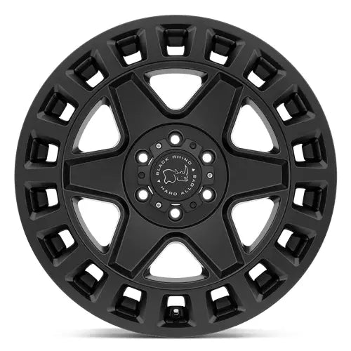 Black Rhino YORK 17X9.0 6x139.7 ET-12 CB112.1mm Matte Black