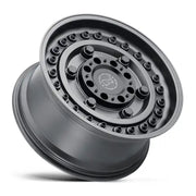 Black Rhino ARMORY 17X9.5 8x165.1 ET6 CB122.4mm Gun Black