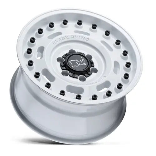 Black Rhino AXLE 17X9.5 6x139.7 ET6 CB112.1mm Gloss White
