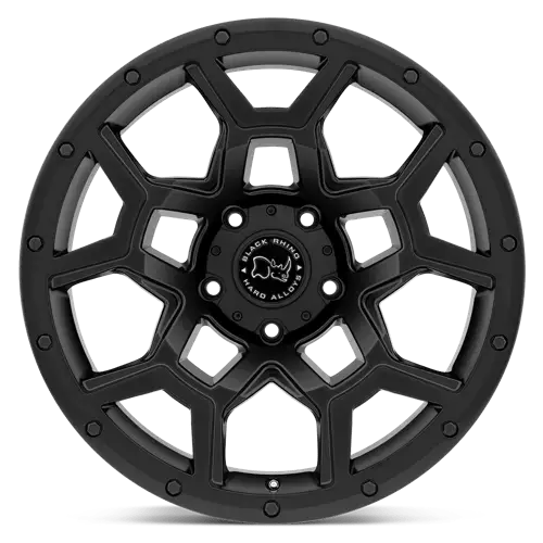 Black Rhino OVERLAND 17X9.5 5x127 ET-18 CB71.5mm Matte Black